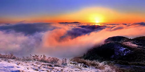 郴州回龙山云海 雾淞 小东江时光隧道骑行 醉美白廊环湖公路 网红丹霞高椅岭