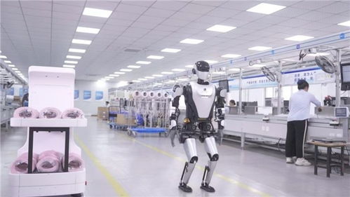 卷起来了 上厨房 进工厂 华为云x乐聚首发通用人形机器人